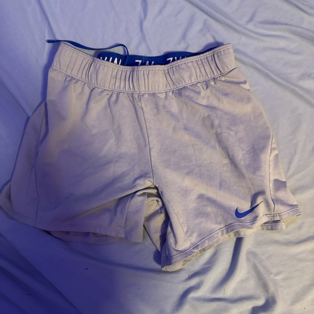 Nike White Athletic Shorts